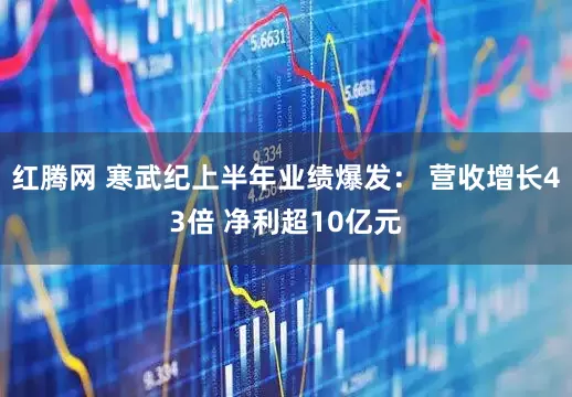 红腾网 寒武纪上半年业绩爆发： 营收增长43倍 净利超10亿元